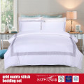 Grid Matrix Stitch Bedding Set Classical Design